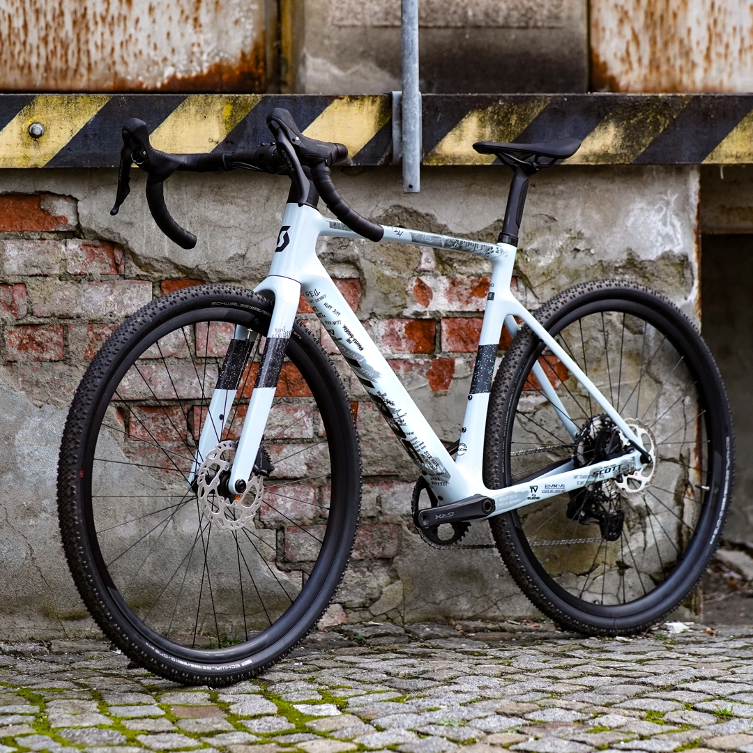 frame protection film Gravel Bike BPG01 Ruhrpott black - unleazhed matt