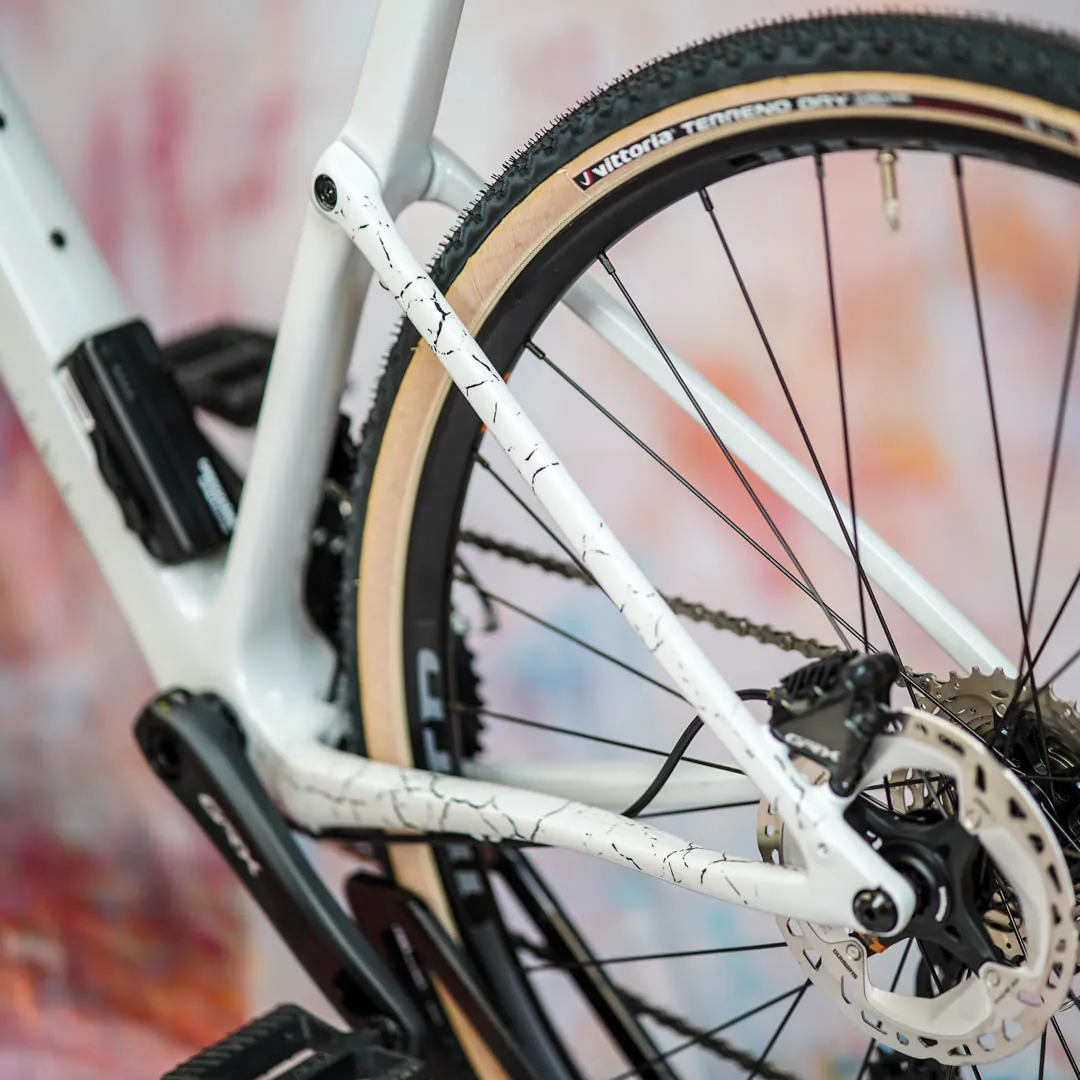 frame protection film Gravel Bike BPG01 Fragment black matt - unleazhed