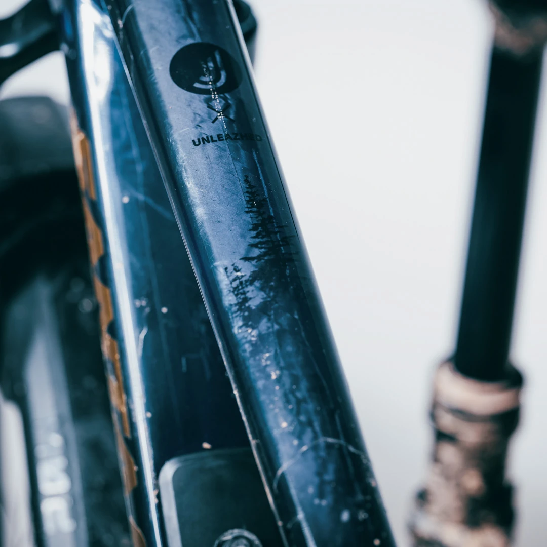 Frame Protection S matt top tube Jasper Jauch Forest black - unleazhed