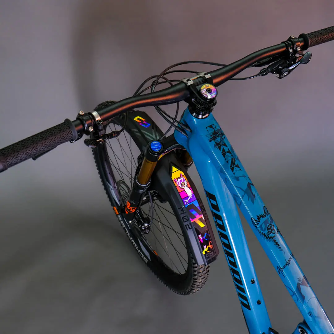 Frame Protection S matt top tube Alpocalypse black - unleazhed