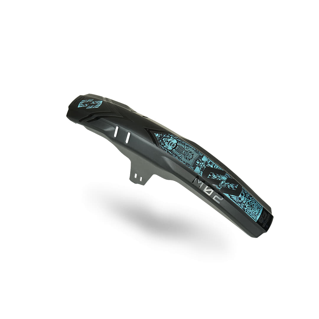 M02 Mudguard Sticker tatanka turquoise - Unleazhed