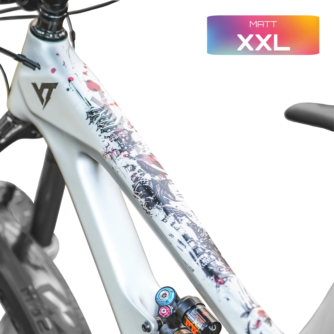 Frame Protection XXL matt Trash Polka Japan color - unleazhed