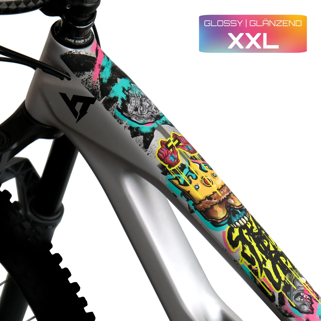 Rahmenschutzfolie XXL glossy Scrap Yard Lord color - unleazhed