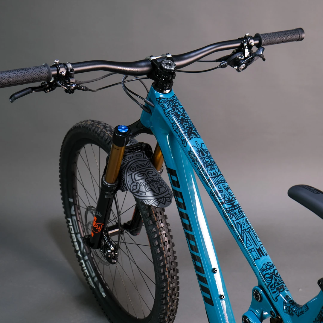 Rahmenschutzfolie XXL matt eldorado black - unleazhed