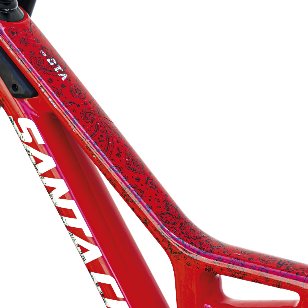 Frame Protection S Top Tube The Bandana gray - unleazhed