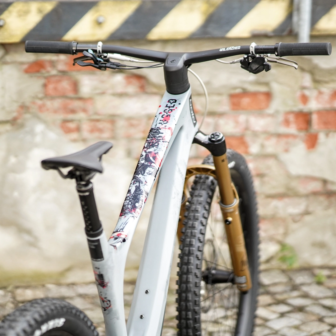 Frame Protection XXL matt Trash Polka Japan color - unleazhed