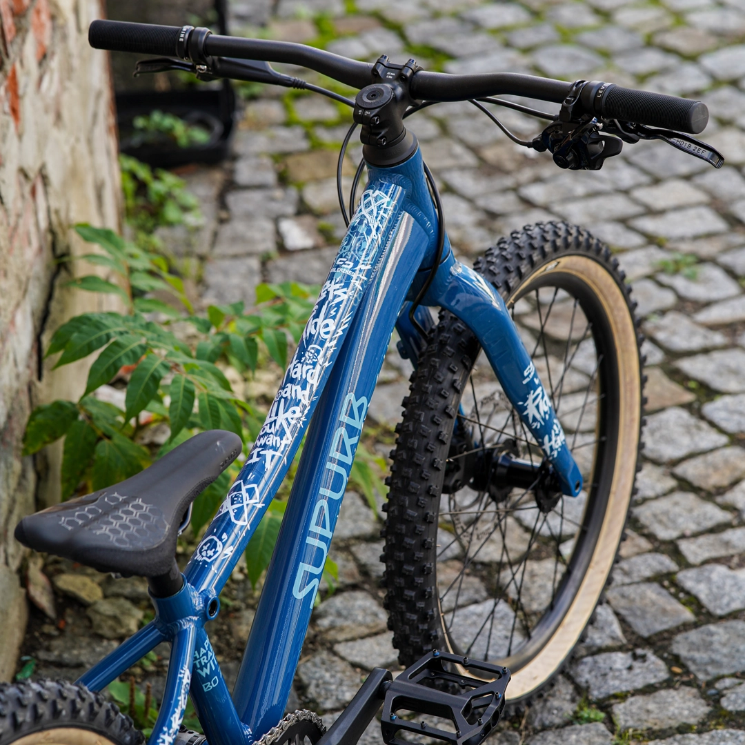 Kids frame protection foil Ride It white - unleazhed matt