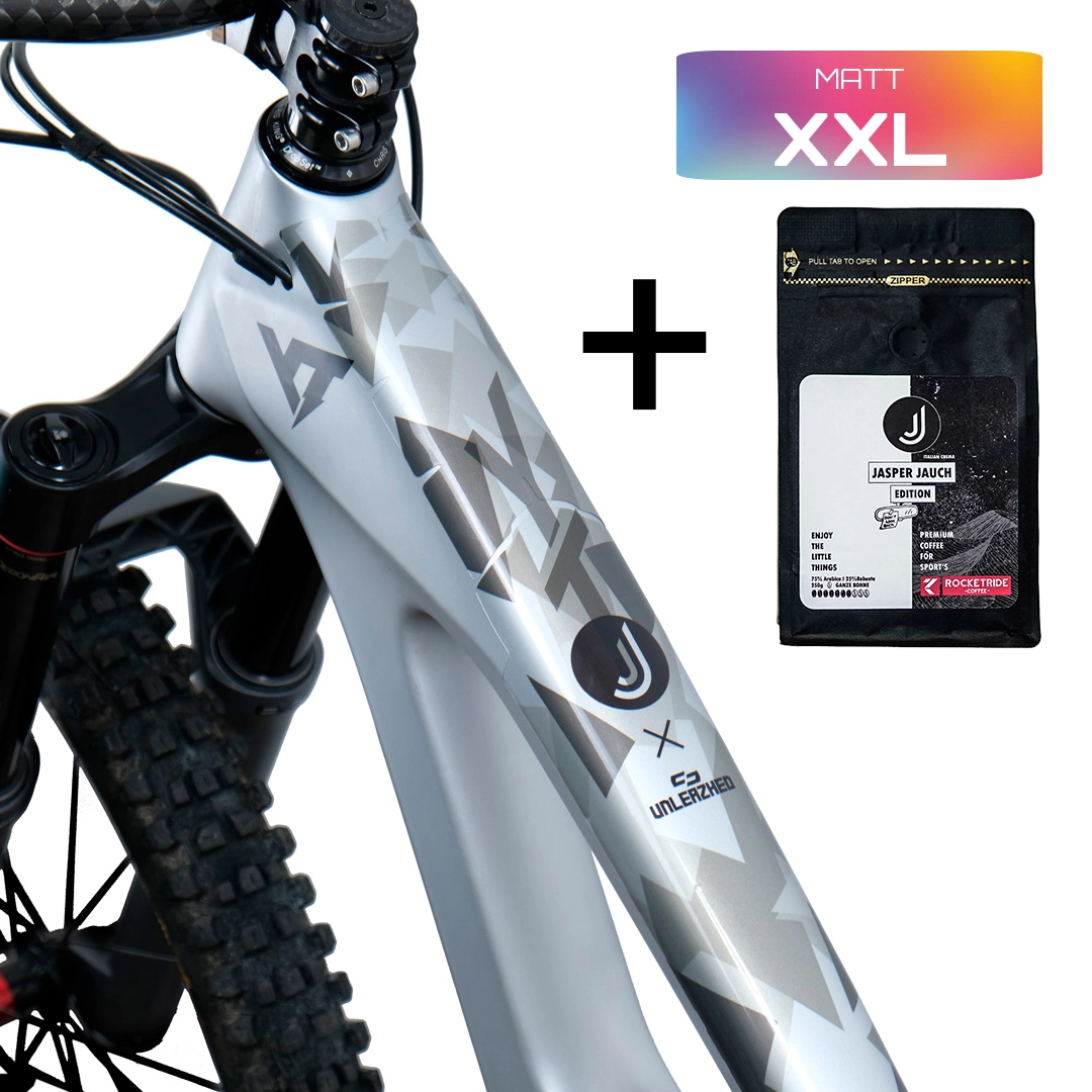 Bundle Bike Protection + Bio Coffee - Jasper Jauch Edition Camo matt Bundle Bike Protection + Bio Coffee - Jasper Jauch Edition Camo matt