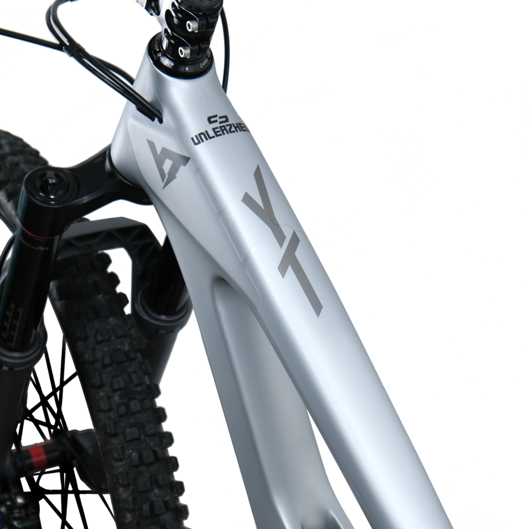 Frame Protection S glossy top tube clear - unleazhed