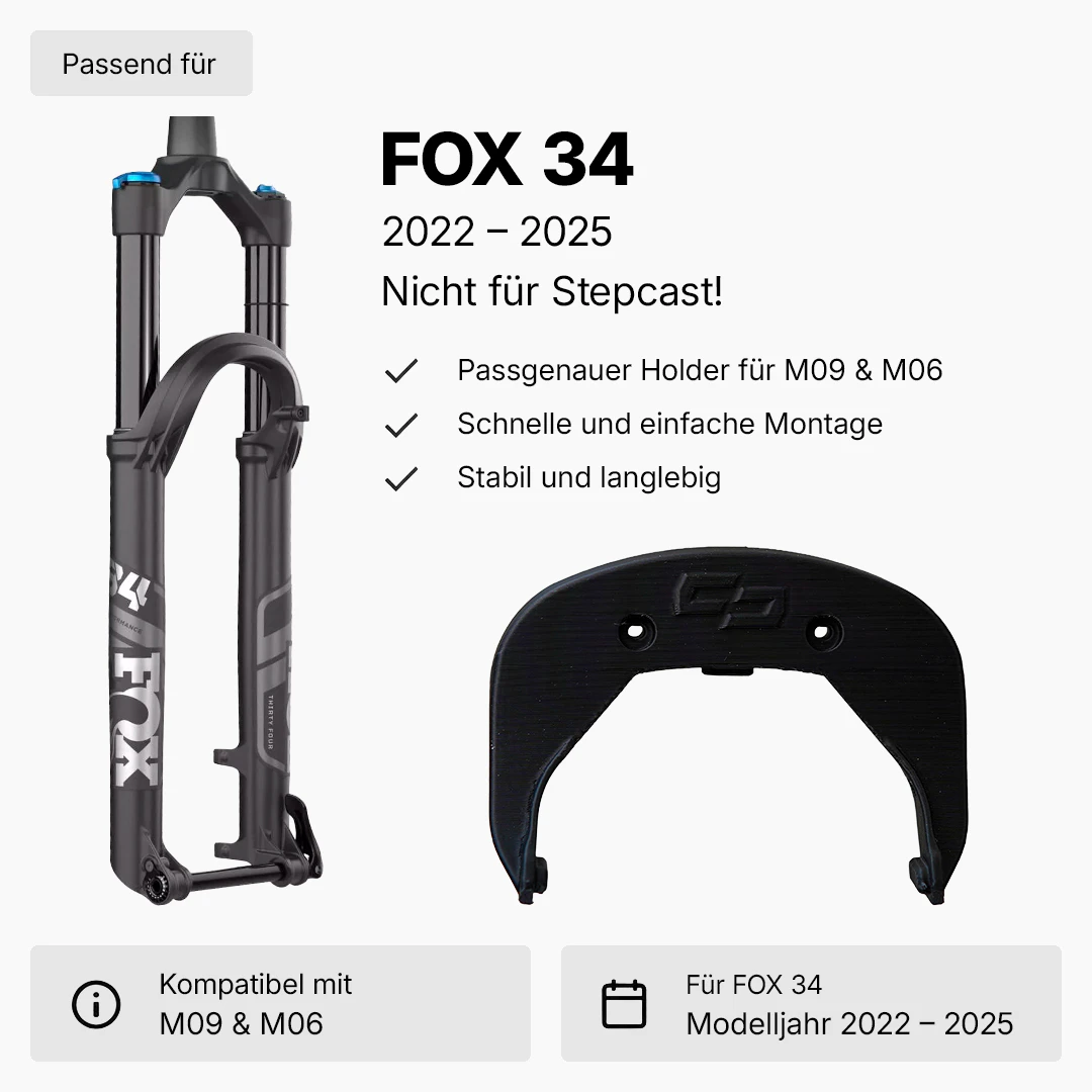 Holder for M09 & M06 | FOX 34 | model year 2022-2025