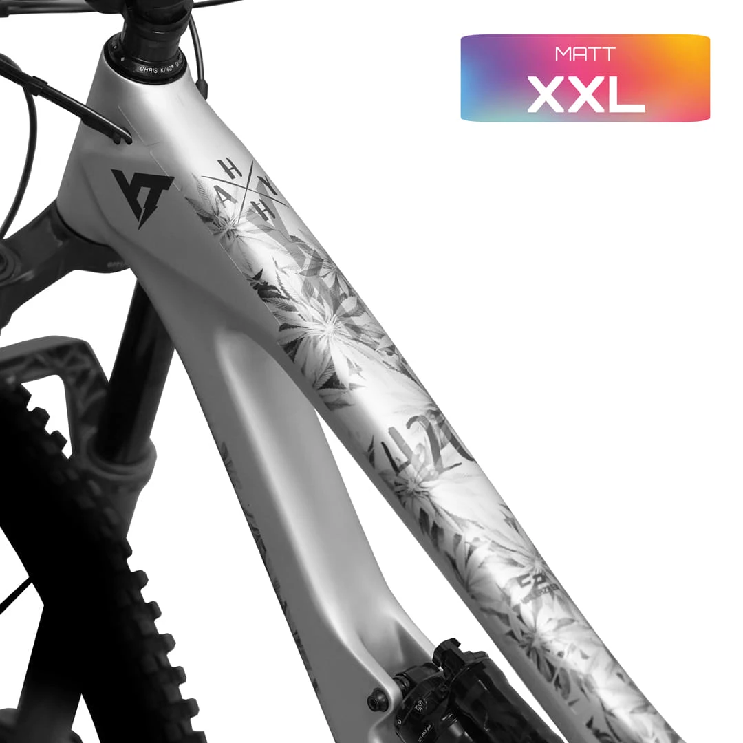 Rahmenschutzfolie XXL matt Budz black - unleazhed