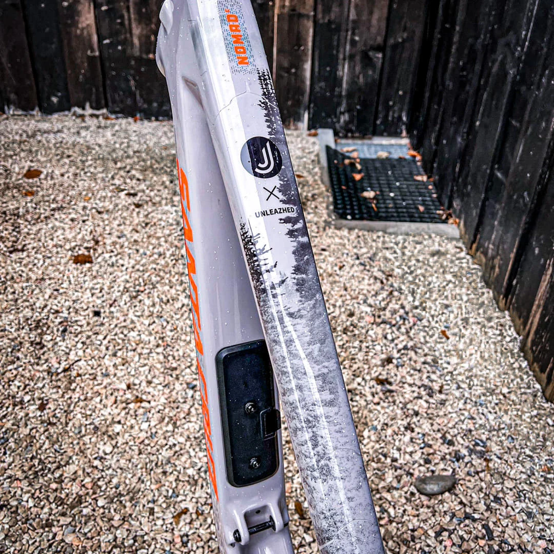 Frame Protection S matt top tube Jasper Jauch Forest black - unleazhed