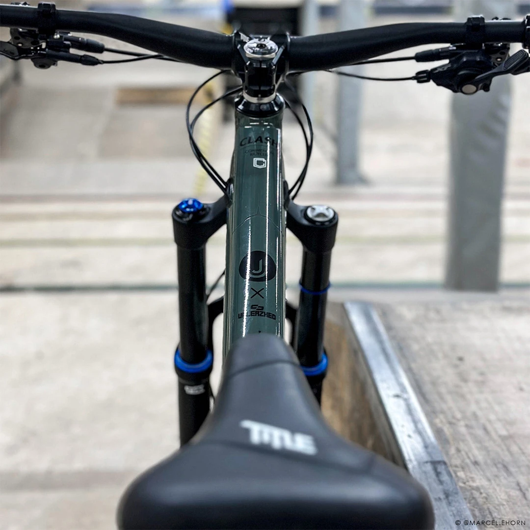 Frame Protection S matt top tube Jasper Jauch Forest black - unleazhed
