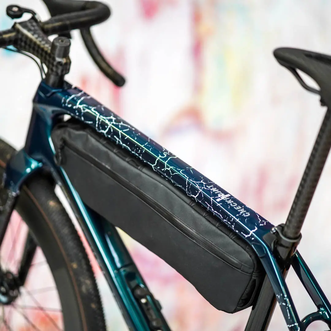 Frame protection film Gravel Bike BPG01 Fragment white matt - unleazhed