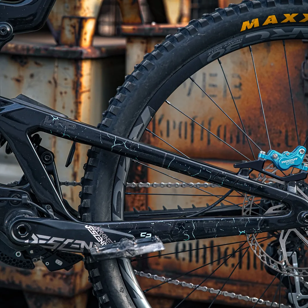 Frame Protection XXL Fragment Turquoise - unleazhed matt