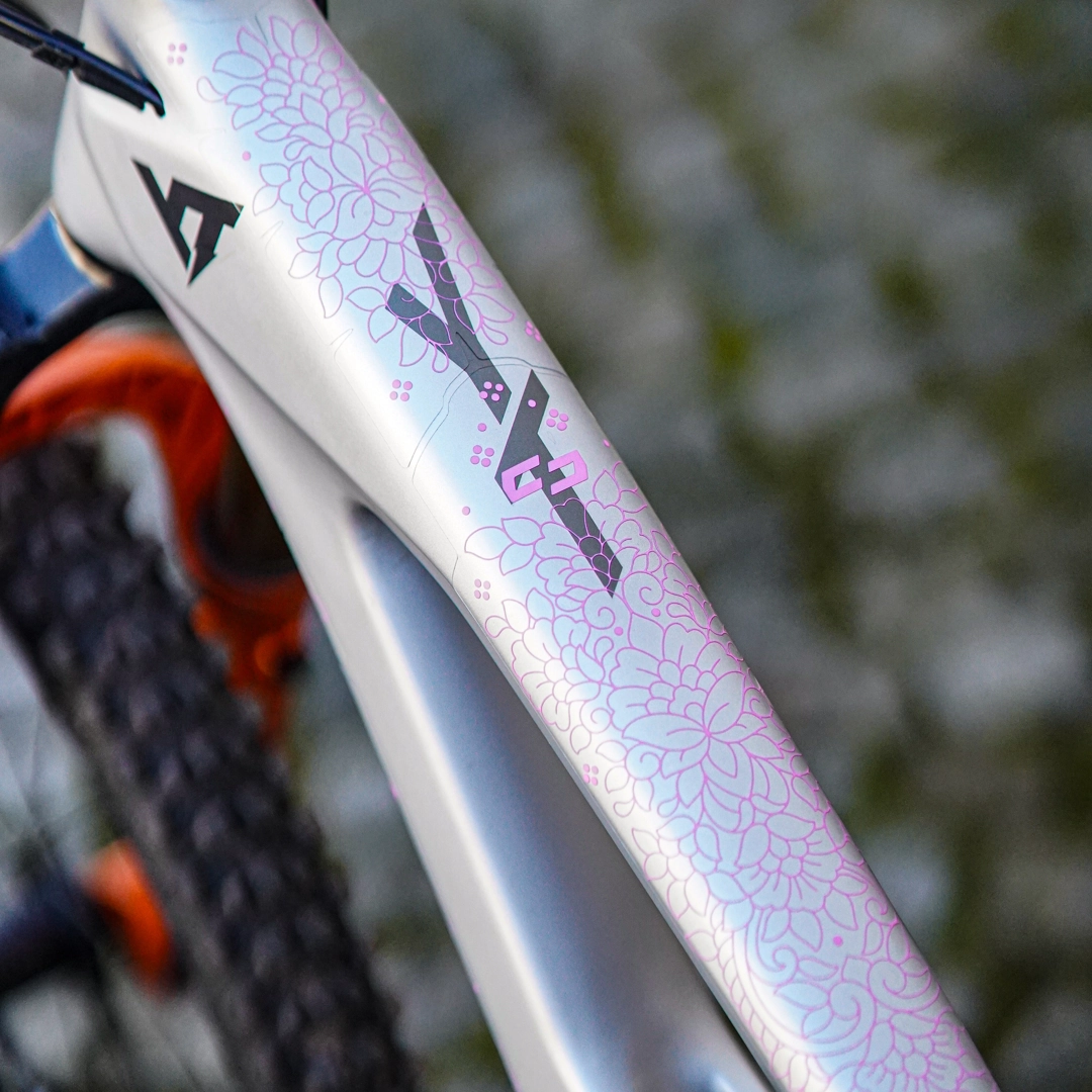 Frame Protection XXL Filigree rose - unleazhed matt