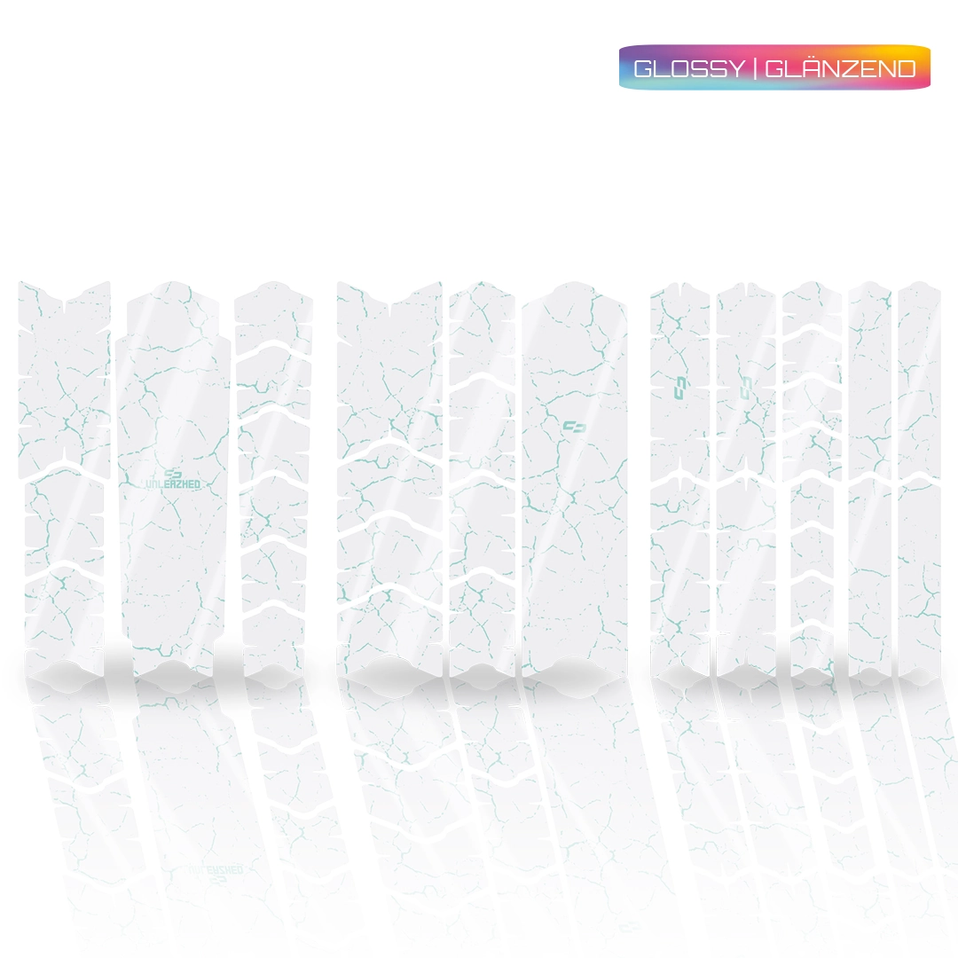 Frame Protection XXL Fragment Turquoise - unleazhed glossy