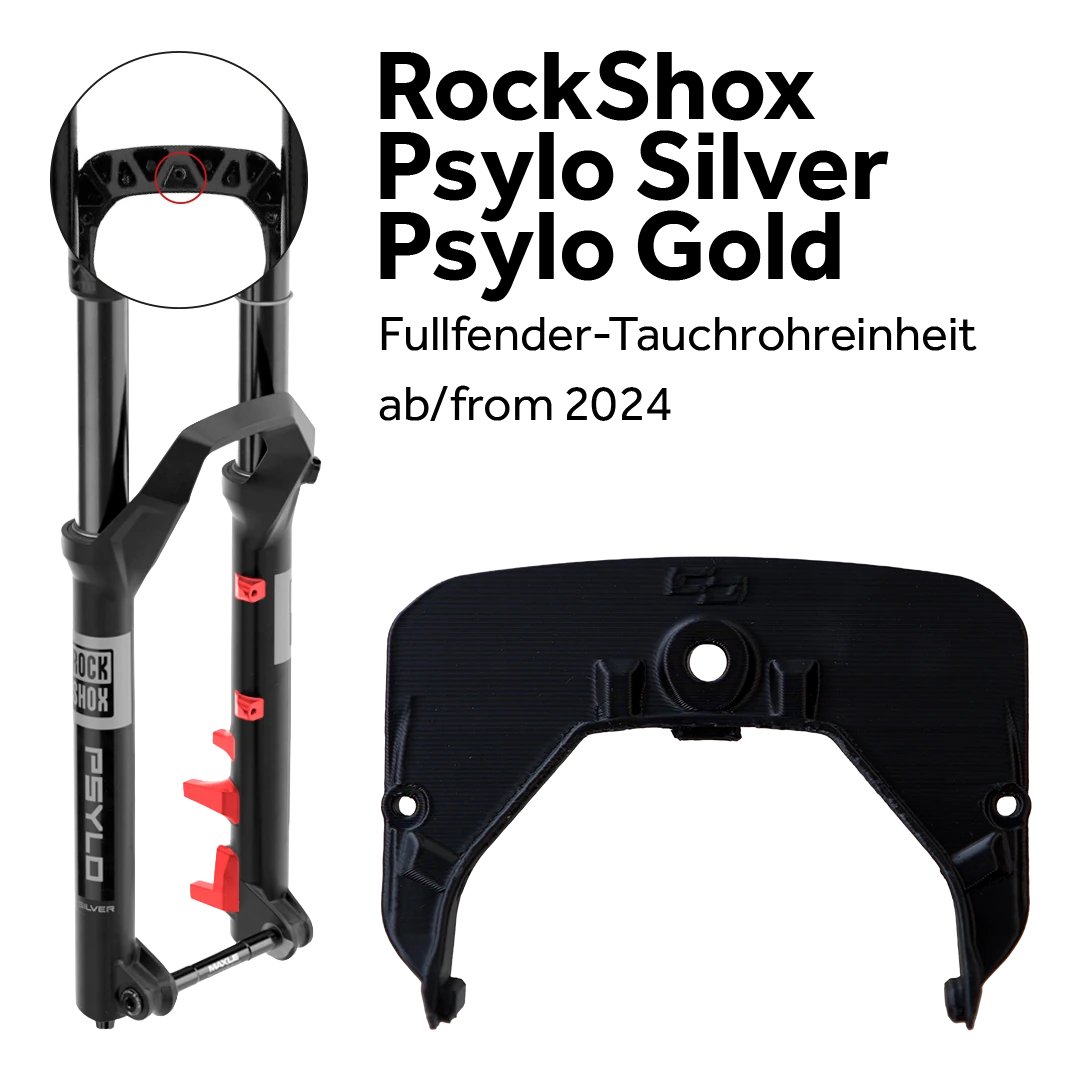 Holder for M09 & M06 | RockShox Psylo Gold | Psylo Silver | FULLFNDR-A1 full-fender lower leg | from model year 2024