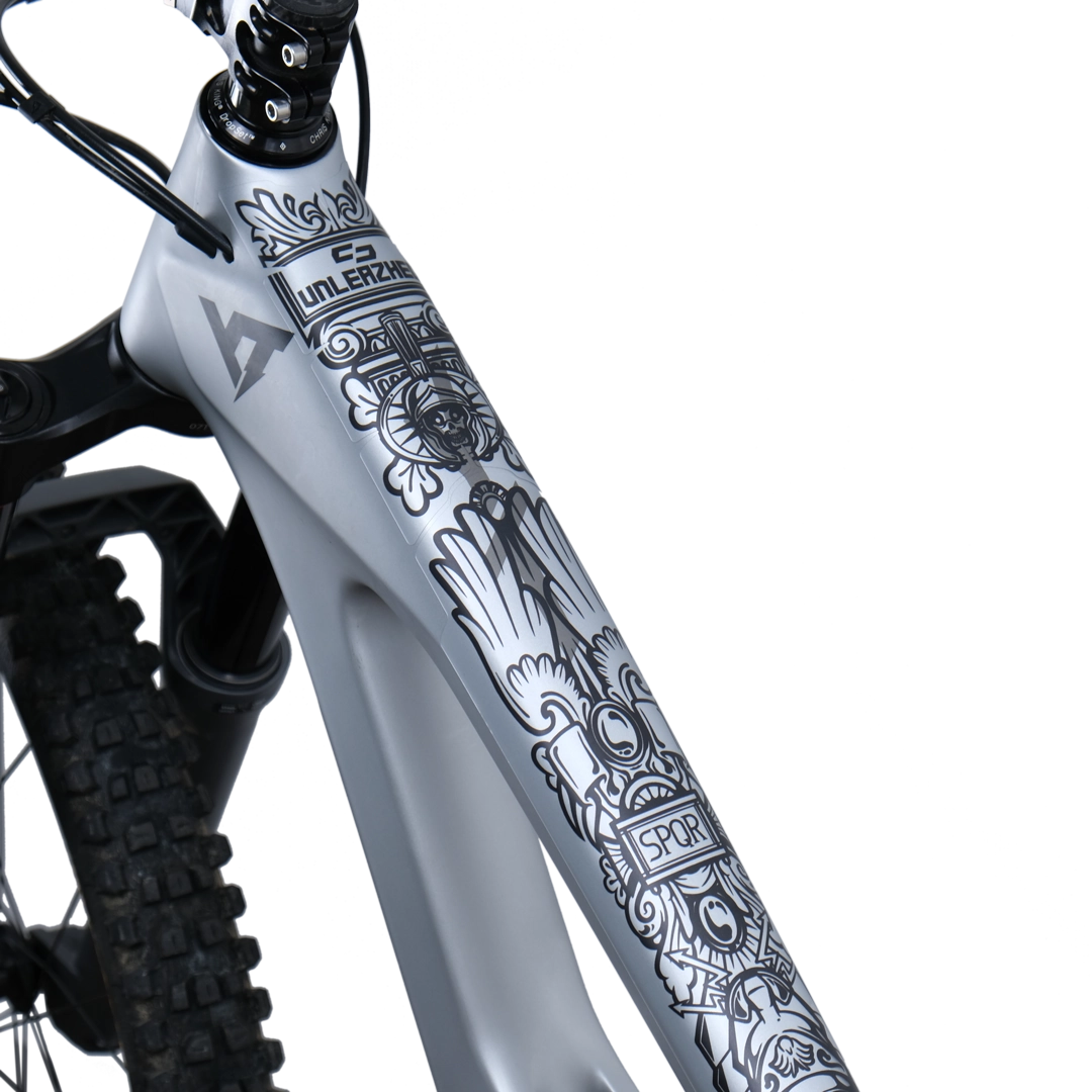 Frame Protection S top tube empire black - unleazhed