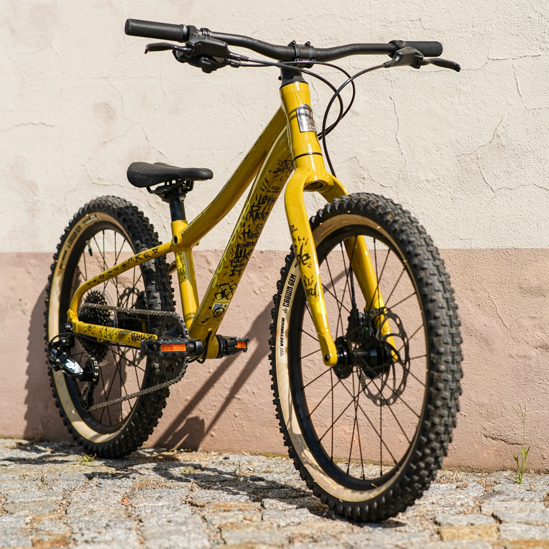 Kids frame protection foil Ride It black - unleazhed matt