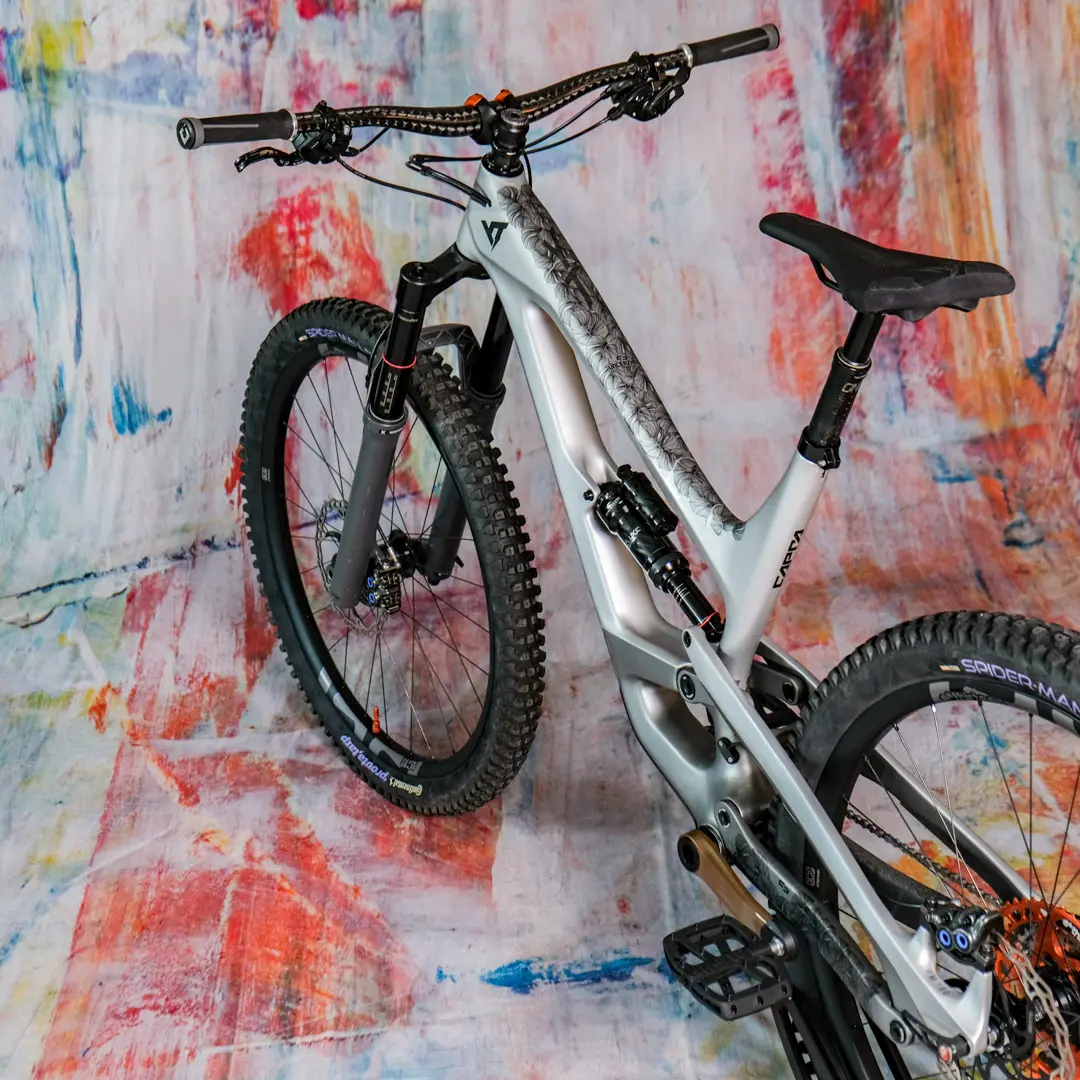 Frame Protection  XXL matt Monstera black - unleazhed