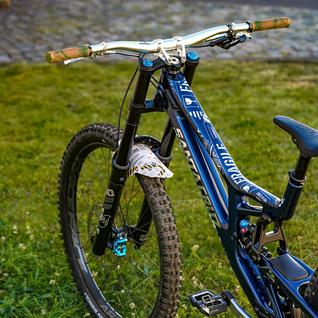 Frame Protection XXL matt Fragile white - unleazhed