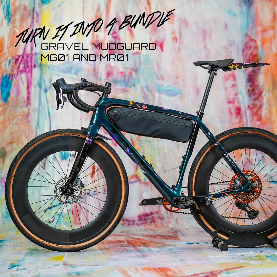 frame protection film Gravel Bike BPG01 Alpocalypse color matt - unleazhed