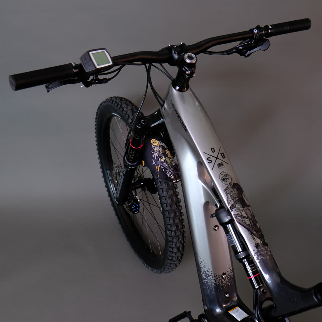 unleazhed - BP01 frame edition E-Bike Sons of Battery black matt L