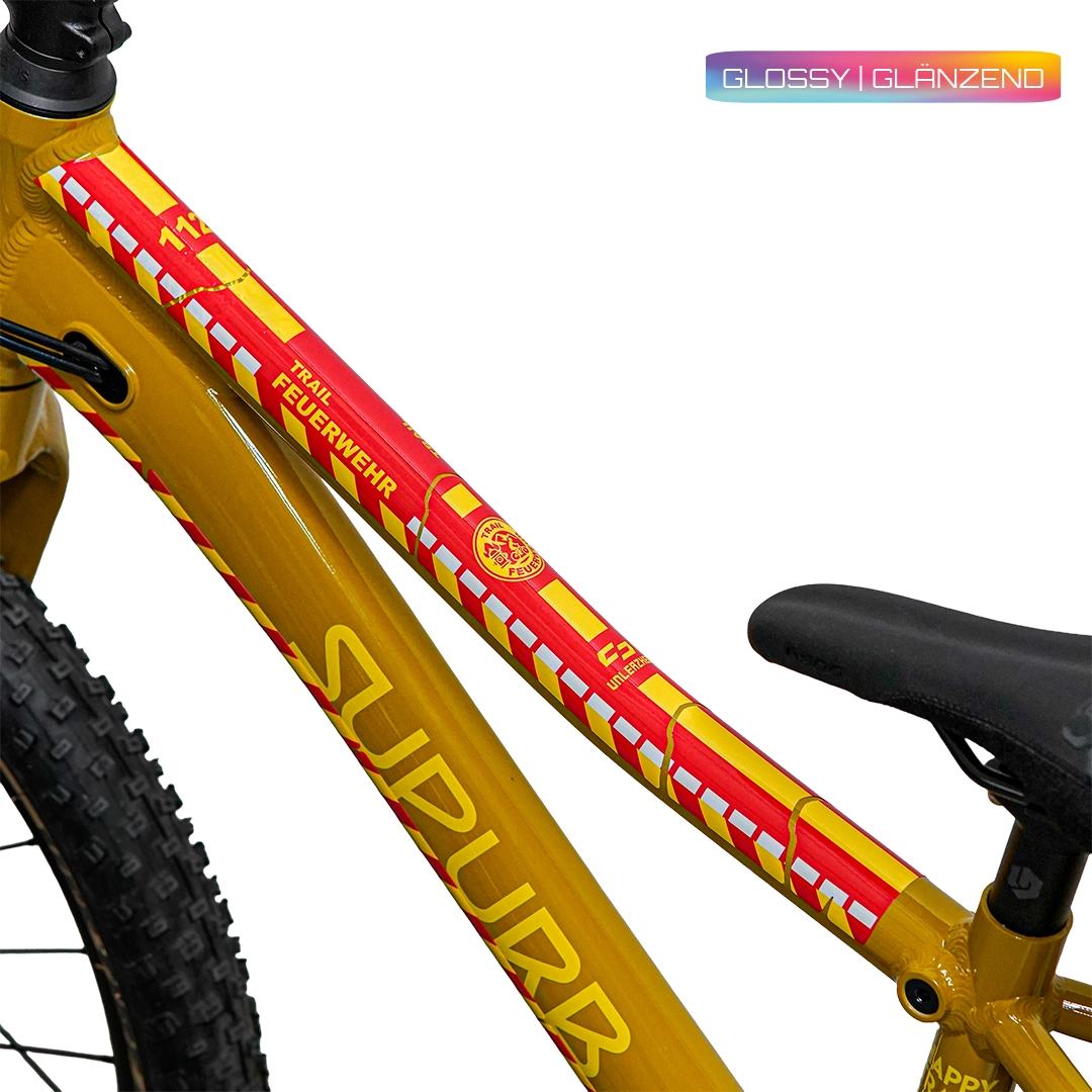 Kids frame protection foil Trail Fire Department - unleazhed glossy