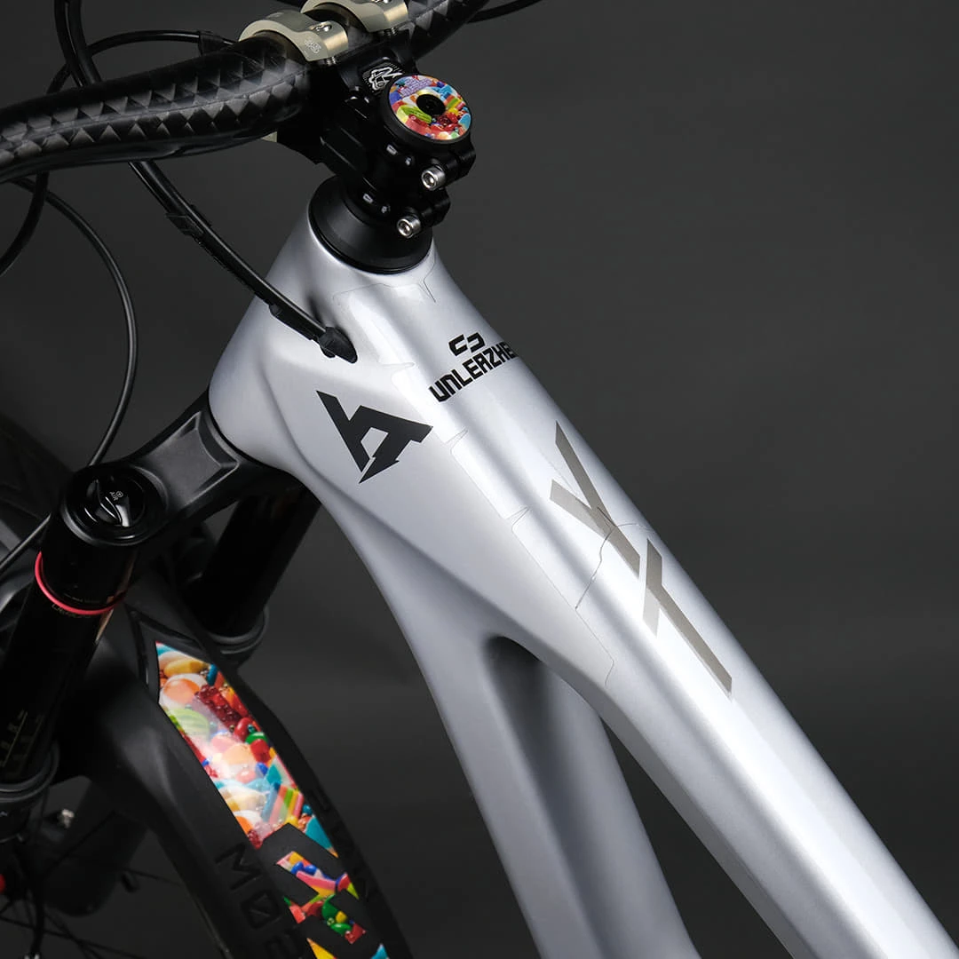 Rahmenschutzfolie XXL matt E-Frame clear - unleazhed