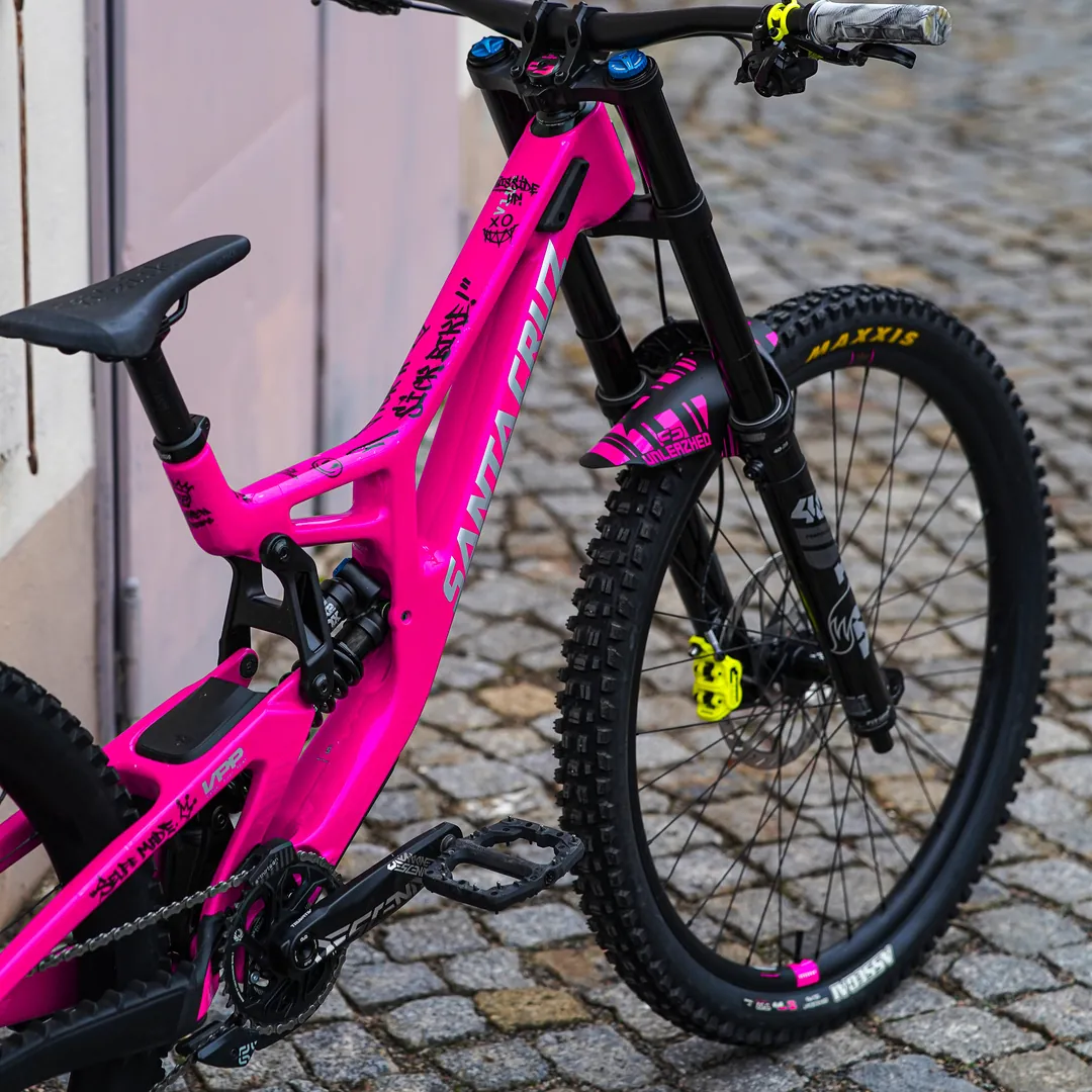 Frame protection S top tube Broken Dreams black - unleazhed matt