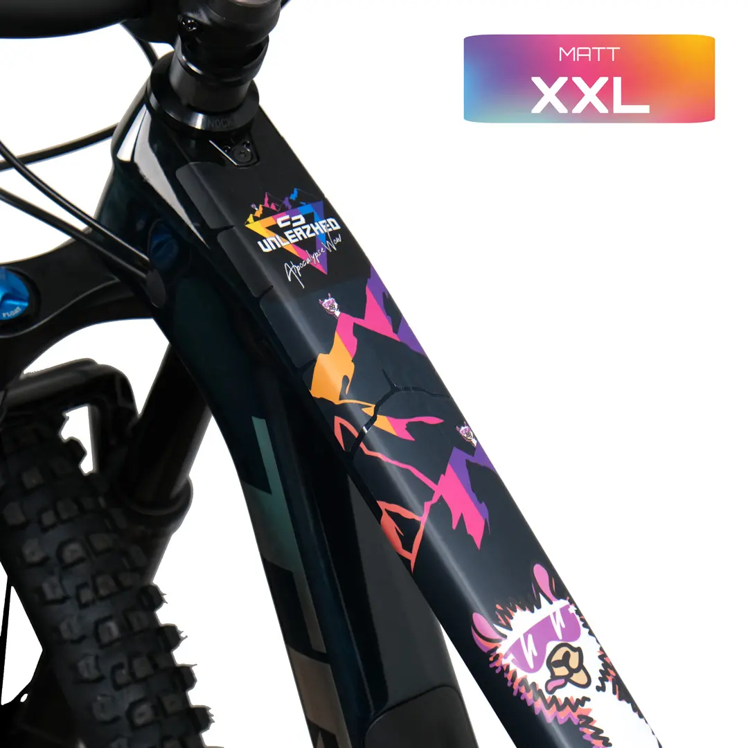 Rahmenschutzfolie XXL matt Alpocalypse color