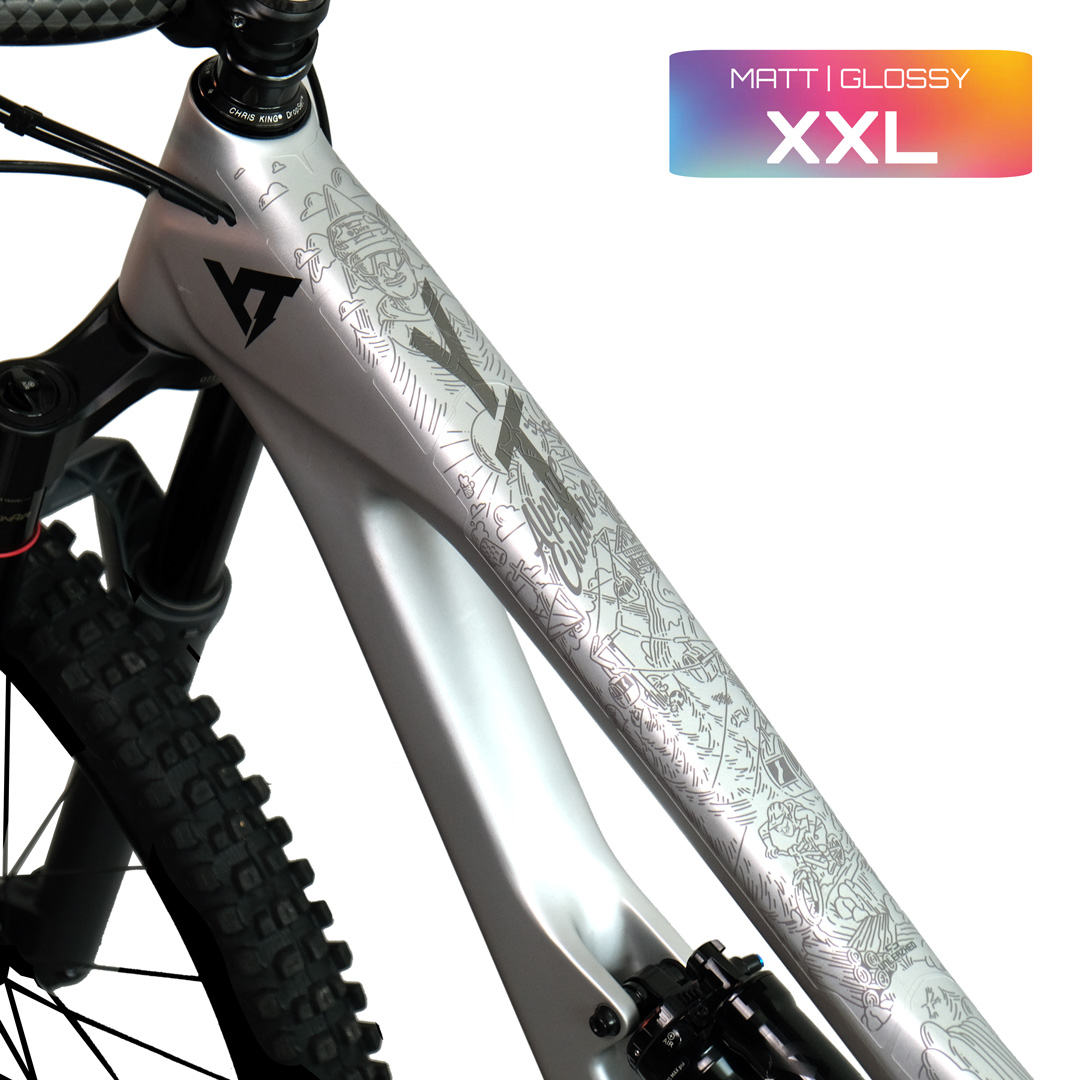 Frame Protection XXL Alpine Culture Stefan Müller gray - unleazhed