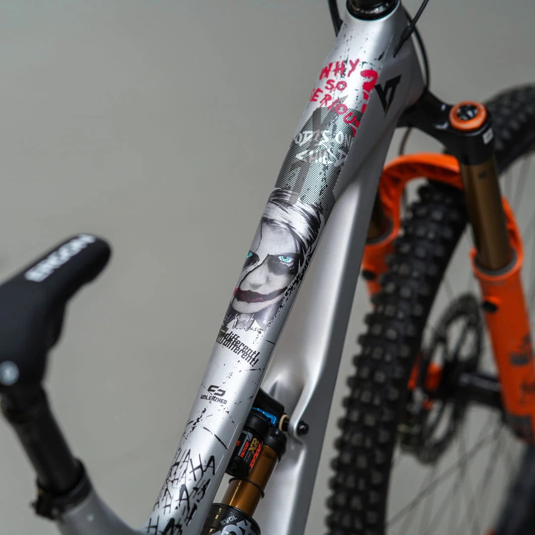 Rahmenschutzfolie XXL matt Happy color - unleazhed