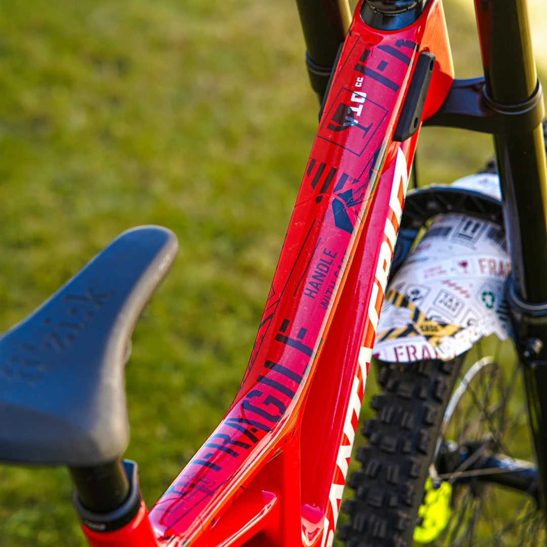 Frame Protection XXL matt Fragile gray - unleazhed