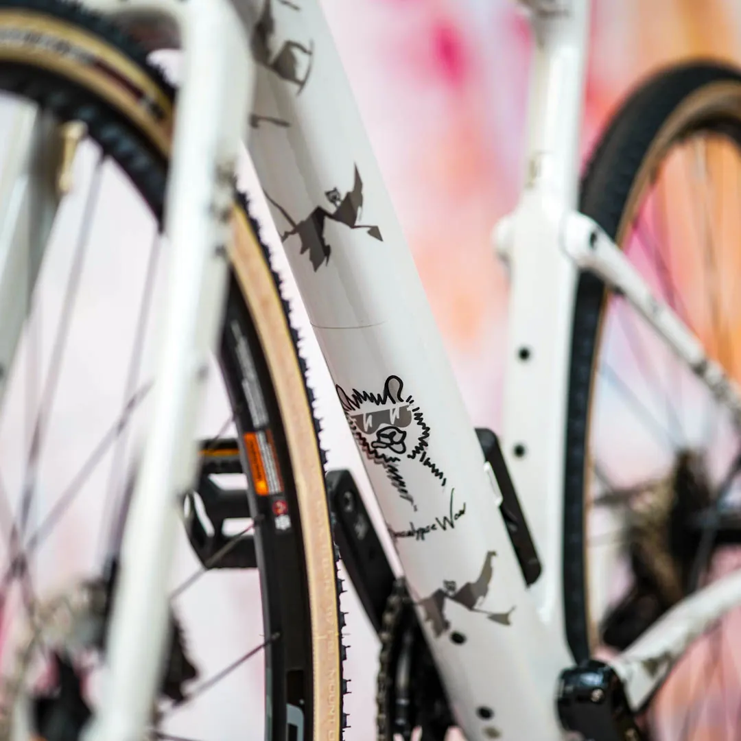 frame protection film Gravel Bike BPG01 Alpocalypse black matt - unleazhed