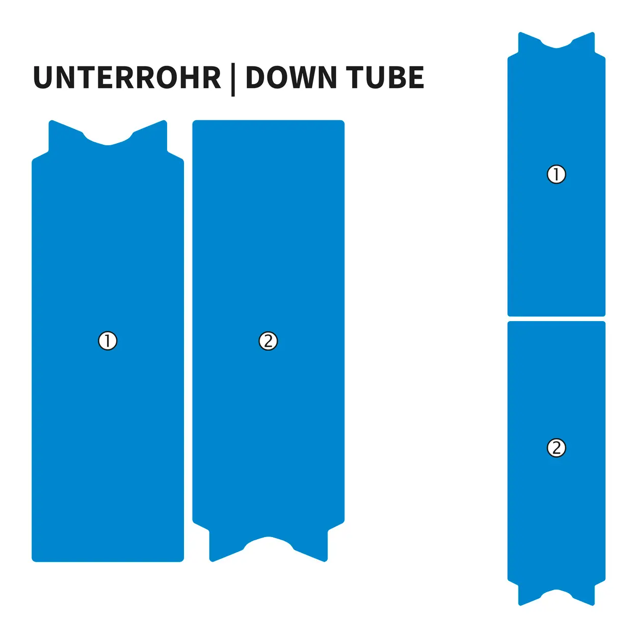 Custom Gravelbike Rahmenschutzfolie matt - Unleazhed