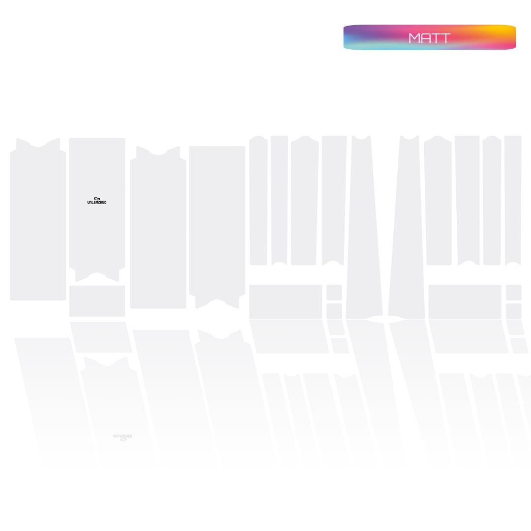 frame protection film Gravel Bike BPG01 clear matt - unleazhed