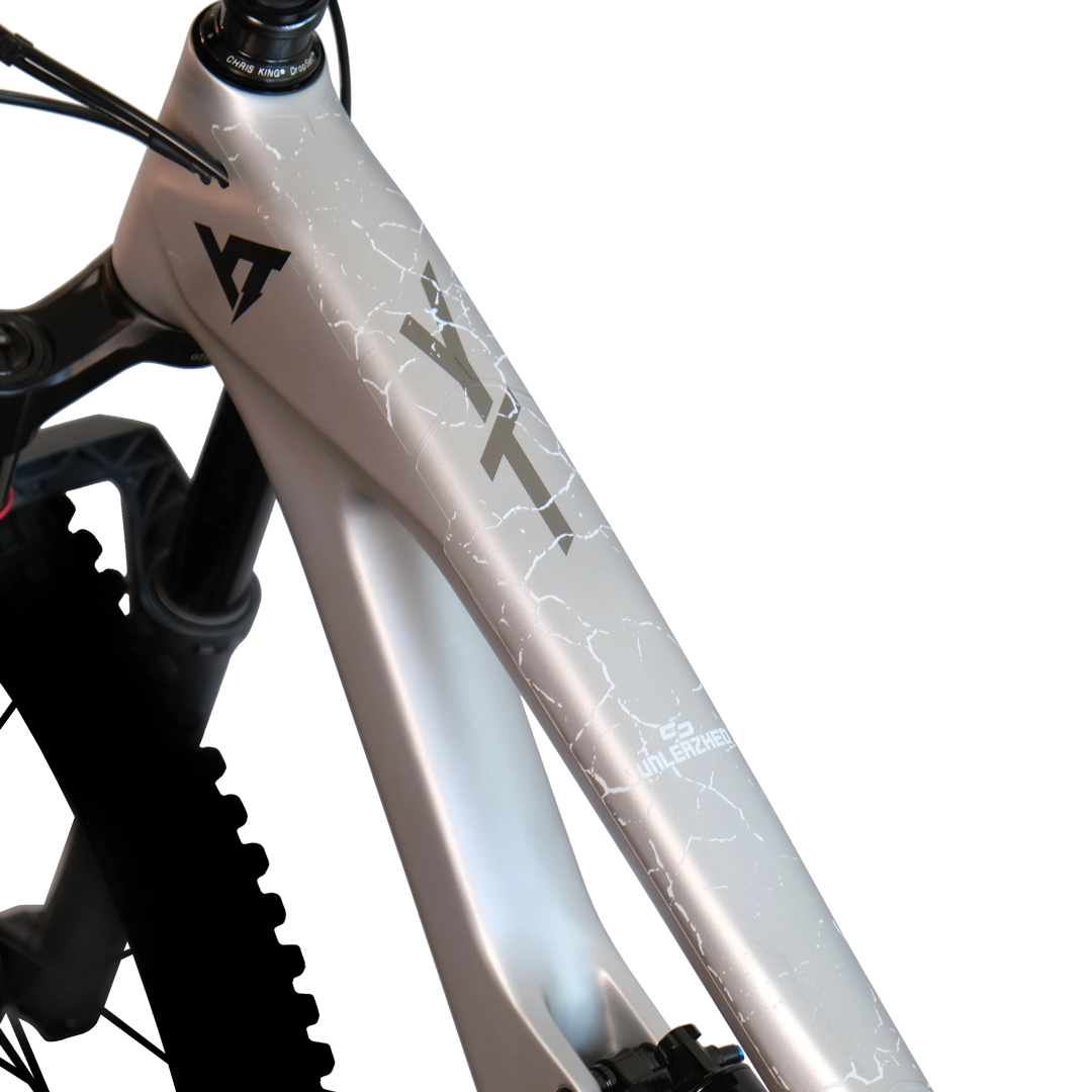Frame Protection S Oberrohr Fragment white - unleazhed