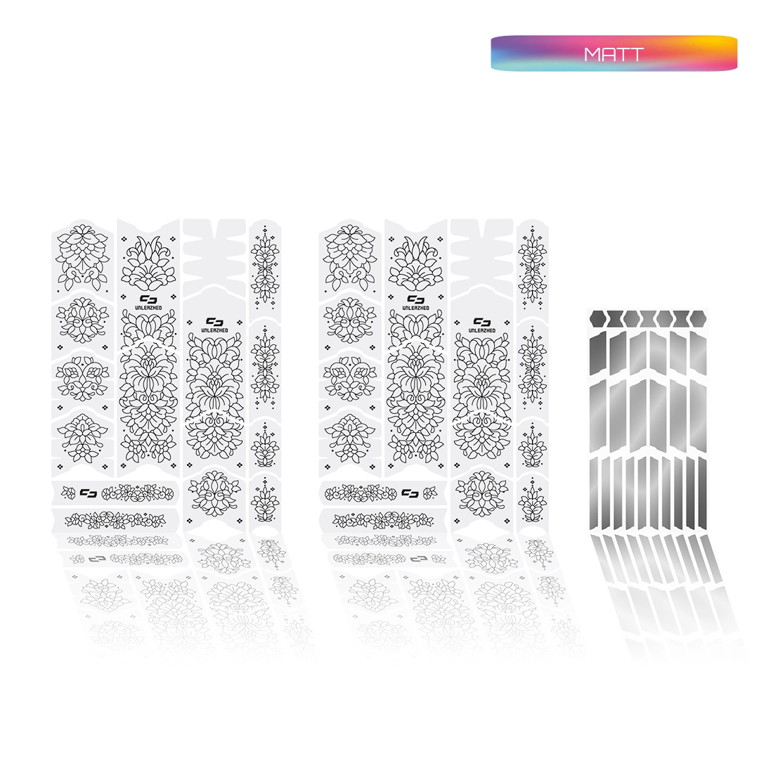 Kids frame protection foil filigree black - unleazhed matt