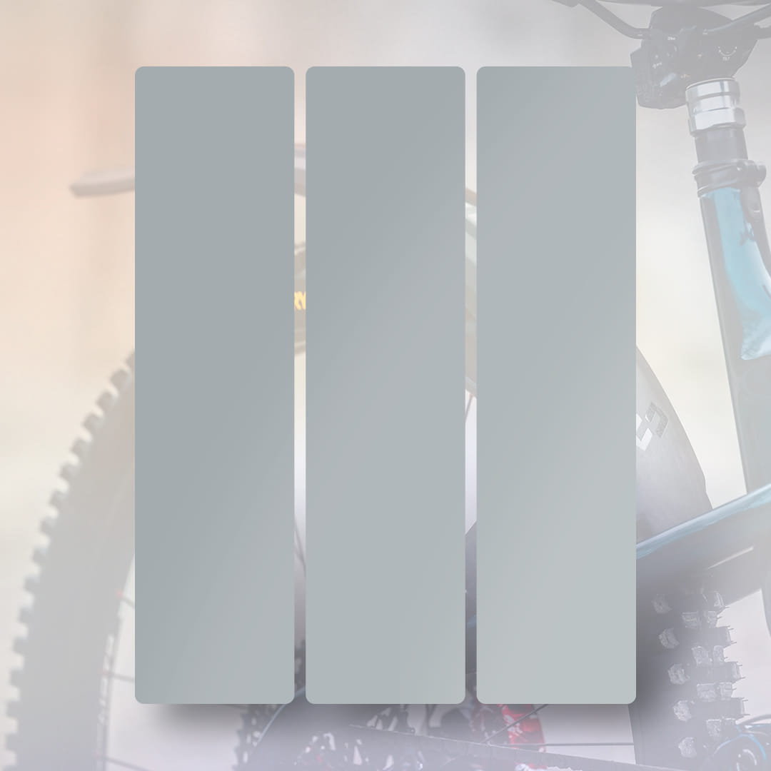 MR02 Rear wheel mudguard sticker chalk - Unleazhed