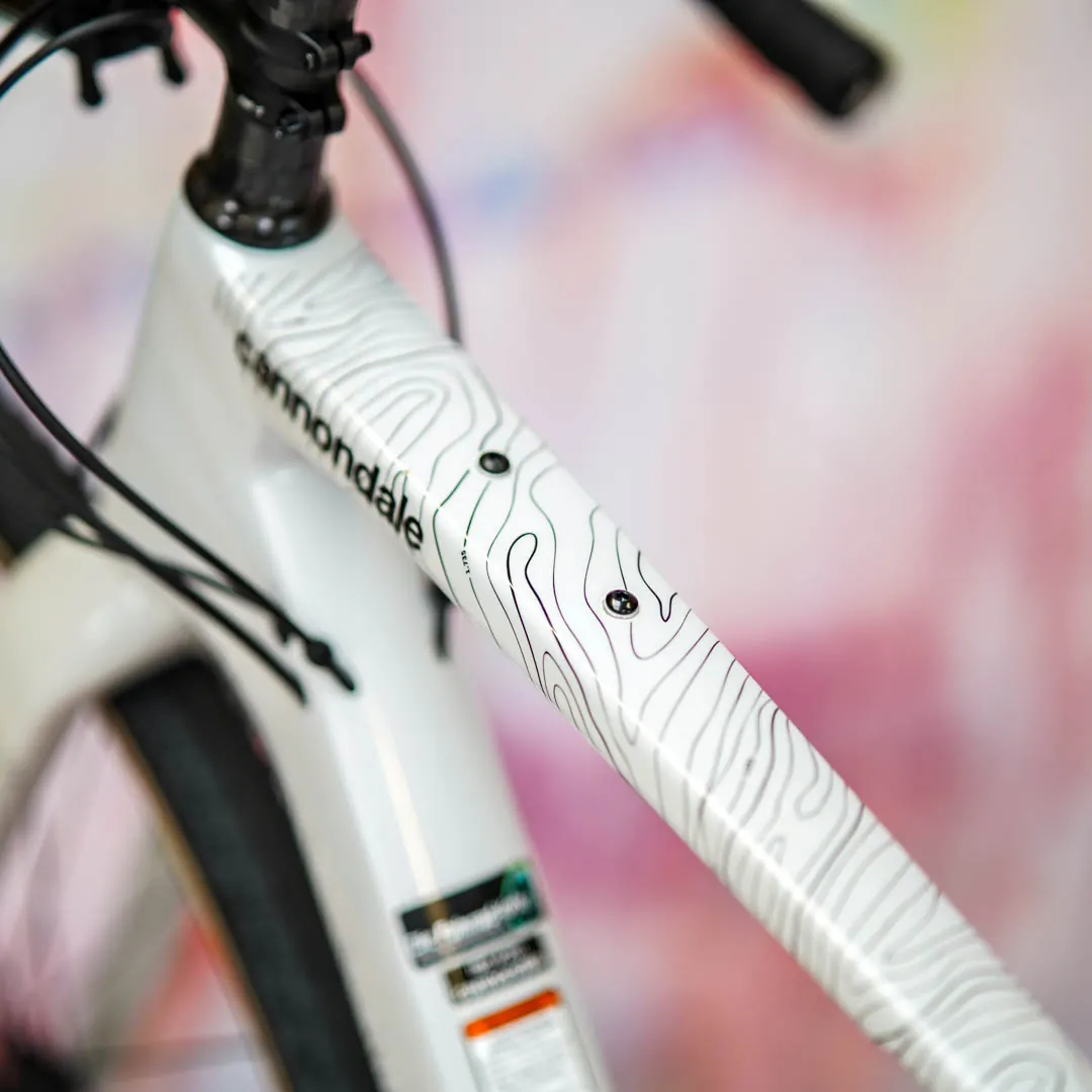 frame protection film Gravel Bike BPG01 Topolines black matt - unleazhed