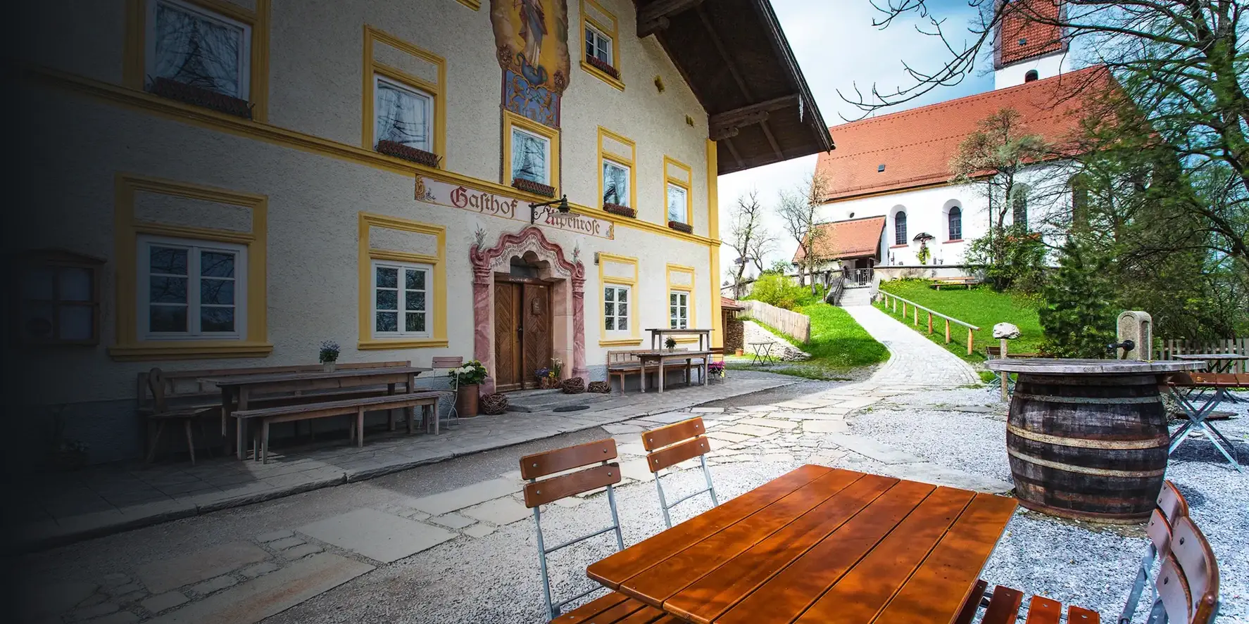 Alpenrose Samerberg · Originalmotiv als Banner
