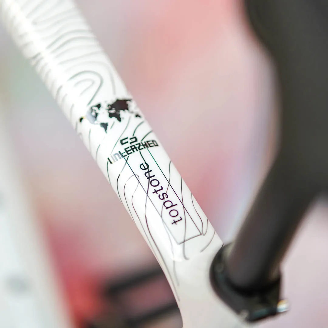 frame protection film Gravel Bike BPG01 Topolines black matt - unleazhed