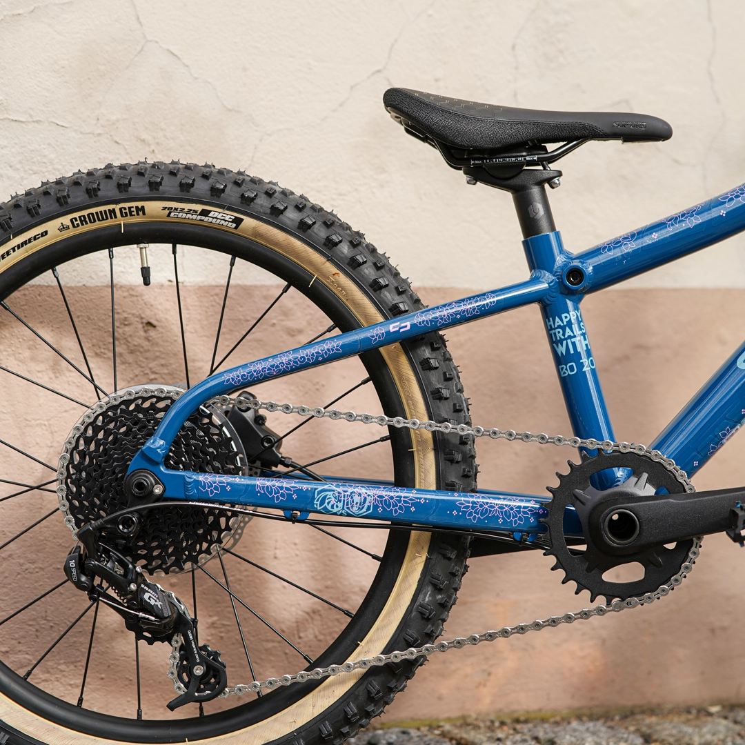 Kids frame protection foil filigree rose - unleazhed matt