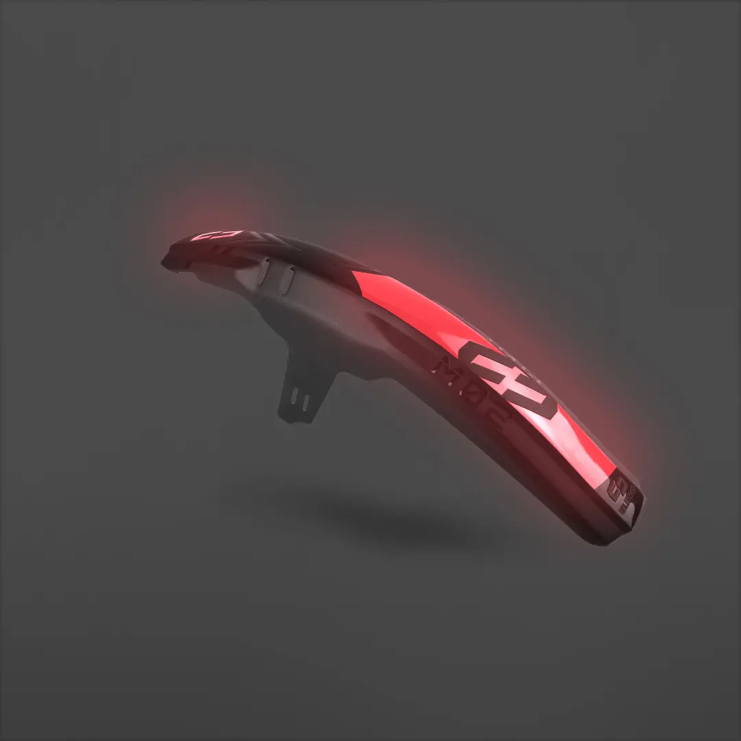 unleazhed - M02 sticker lightning red