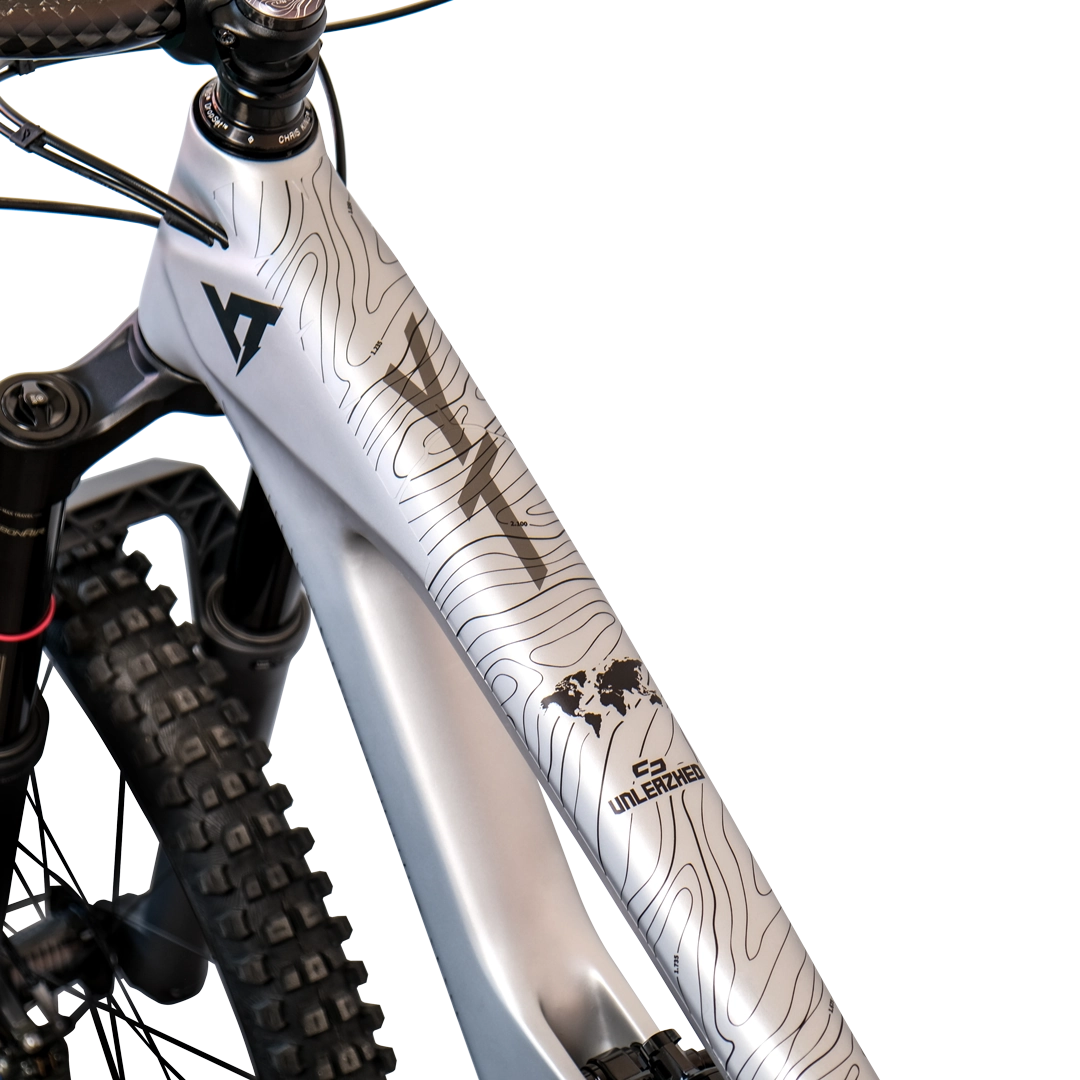 Frame Protection  S Top Tube Topolines black - unleazhed