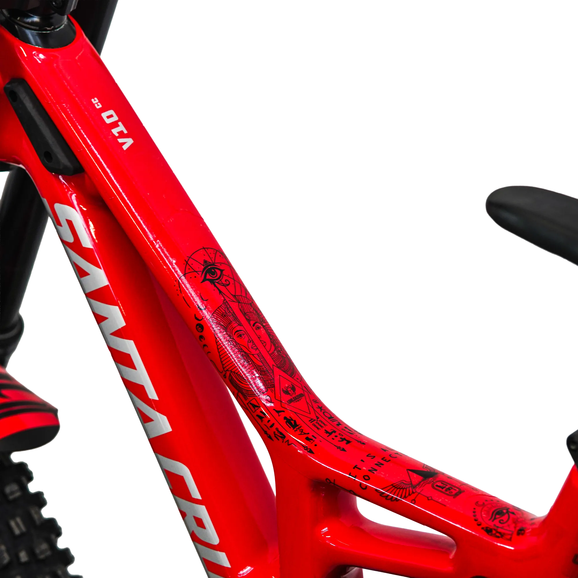 Frame Protection XXL Pharao black - unleazhed glossy