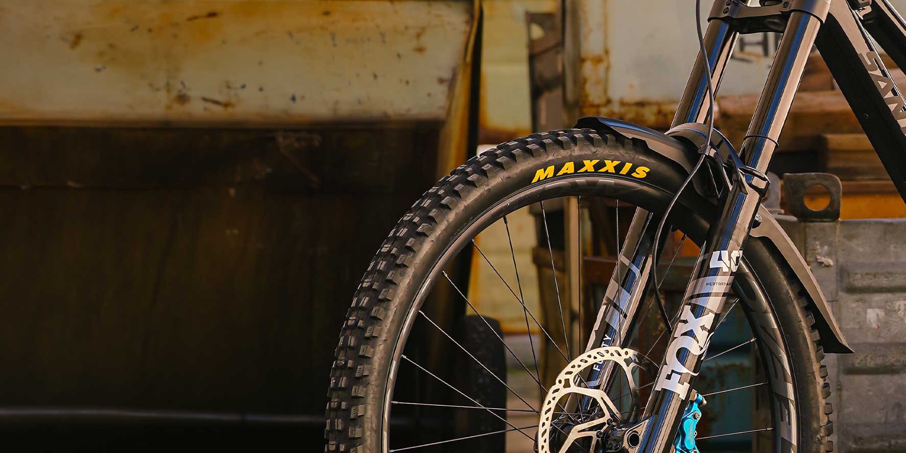 Originalfoto: M09 am Bike