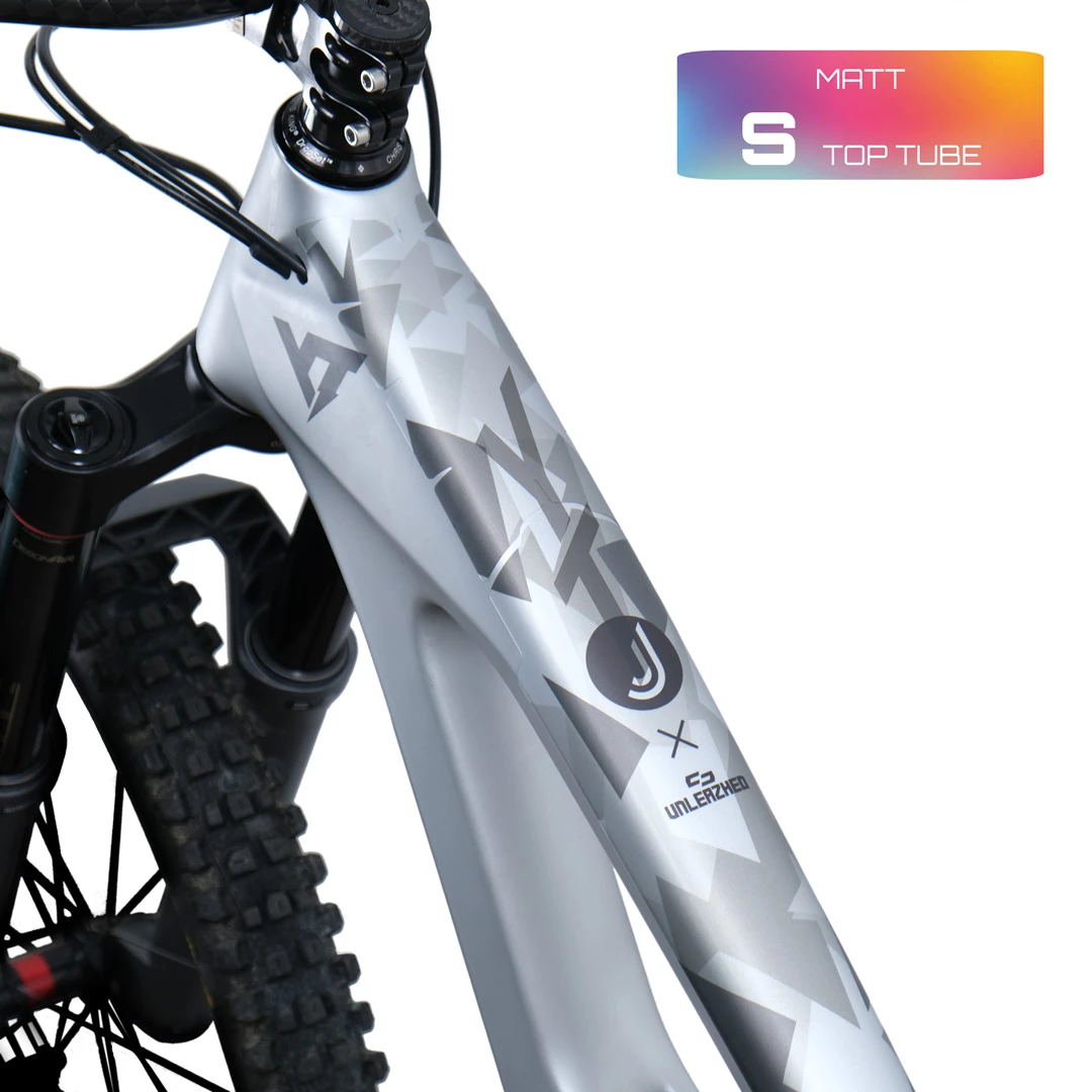 Frame Protection S matt top tube Jasper Jauch Camo black - unleazhed